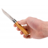 Нож OPINEL №8, нержавеющая сталь, рукоять оливковое дерево